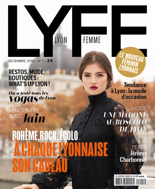 LYFE, magazine féminin lyonnais, conception maquette, conception formule presse